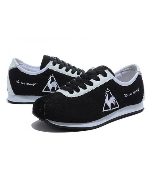 Le Coq Sportif Wendon Classic Denim 1610619 Unisex Running Shoes Black White-700x850.jpg